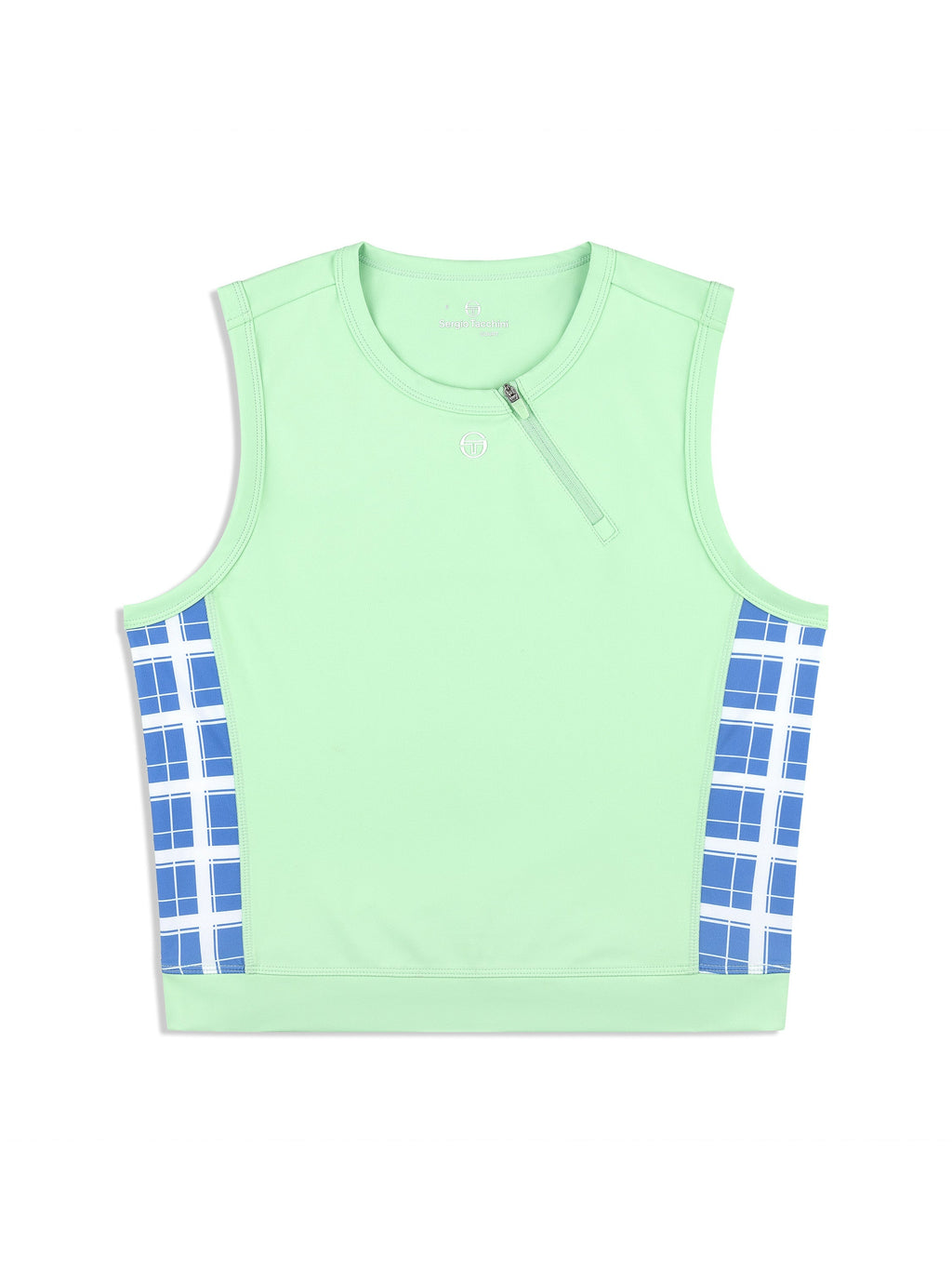 Lara Cropped Top- Green Ash