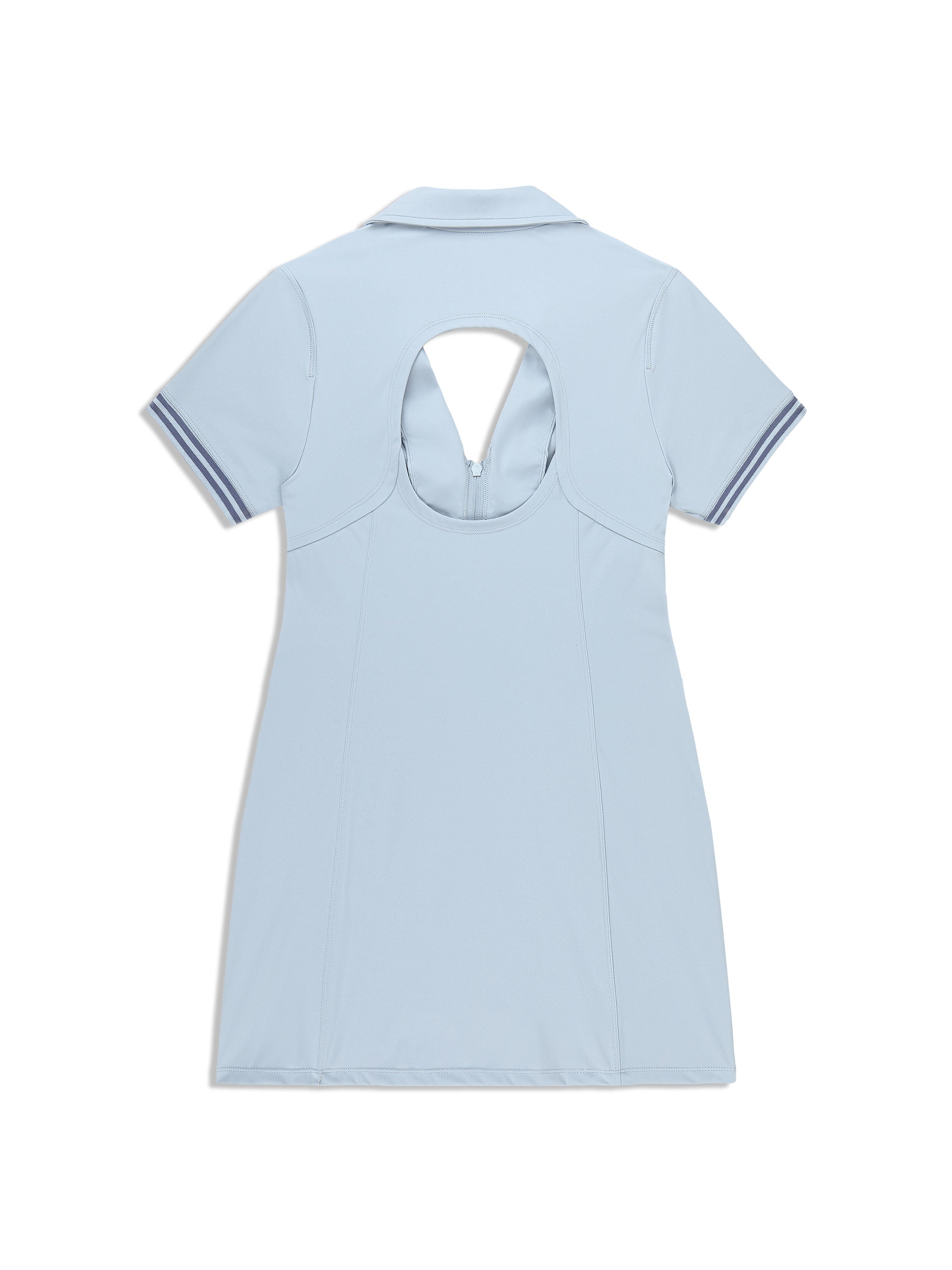 Silvia Dress- Faded Denim